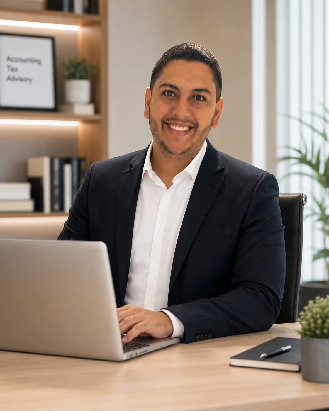 Profissional da BC Contabilidade em atendimento contábil on-line